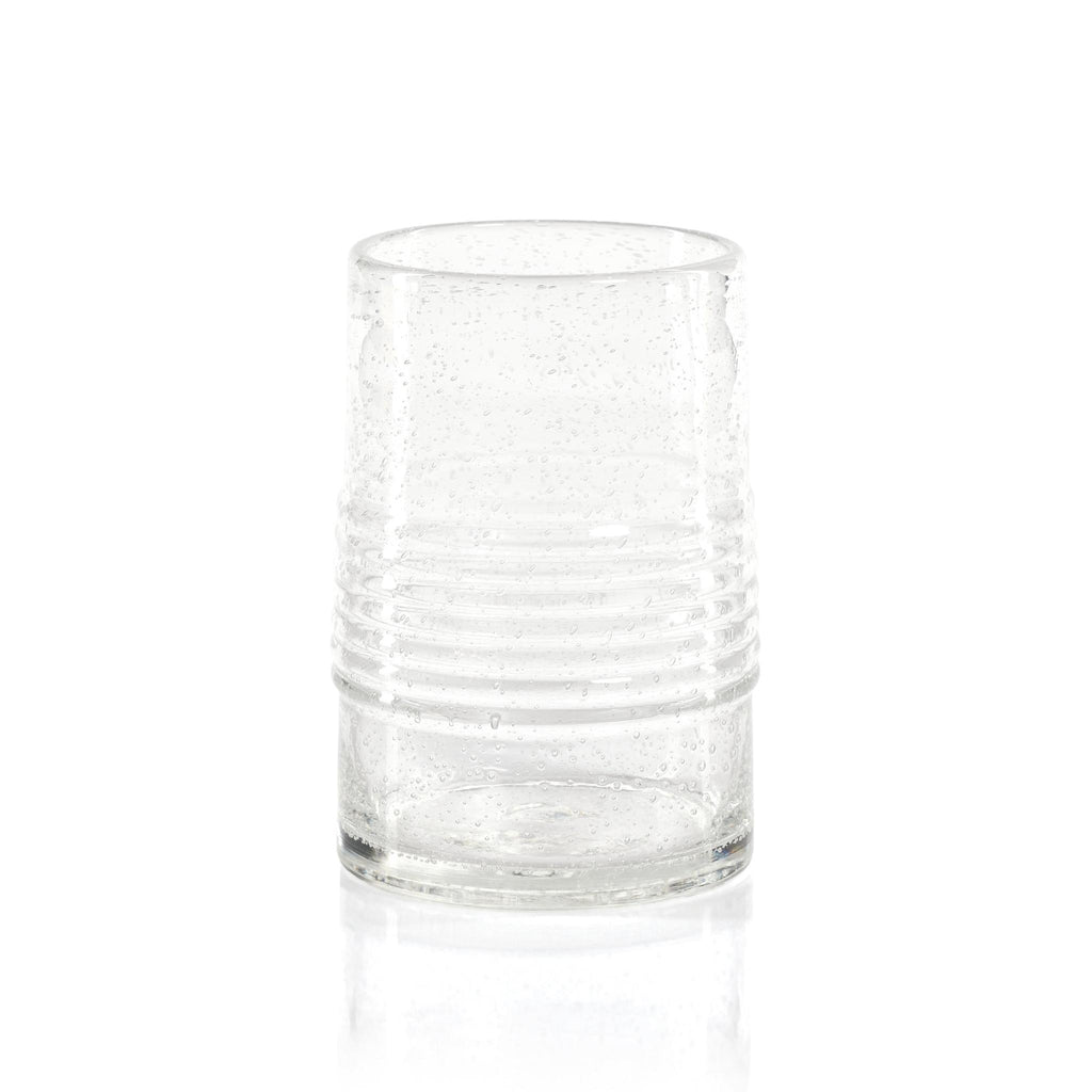 Zodax Langston Bubble Highball Glasses, Set of 6