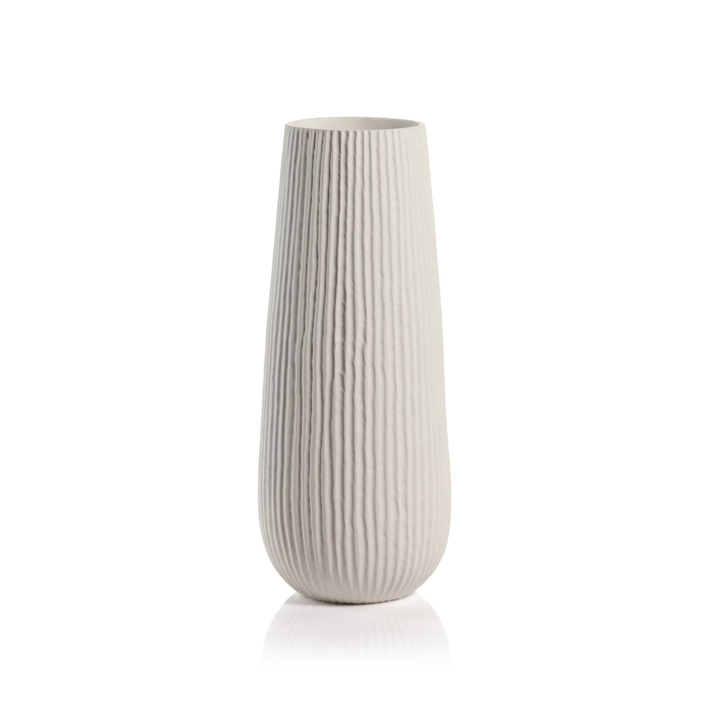 Zodax Khalid 16" Tall Ceramic Vase