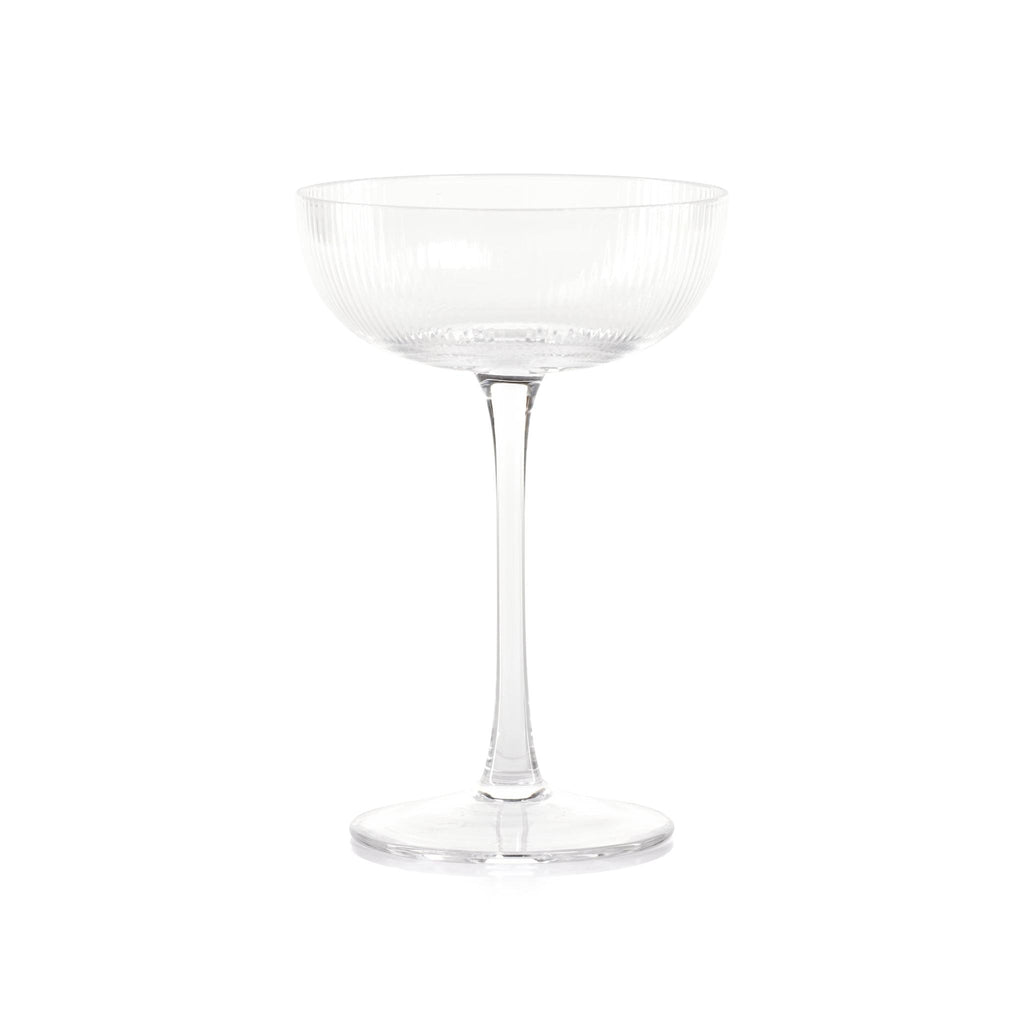 Zodax Bassel Martini Glasses, Set of 4