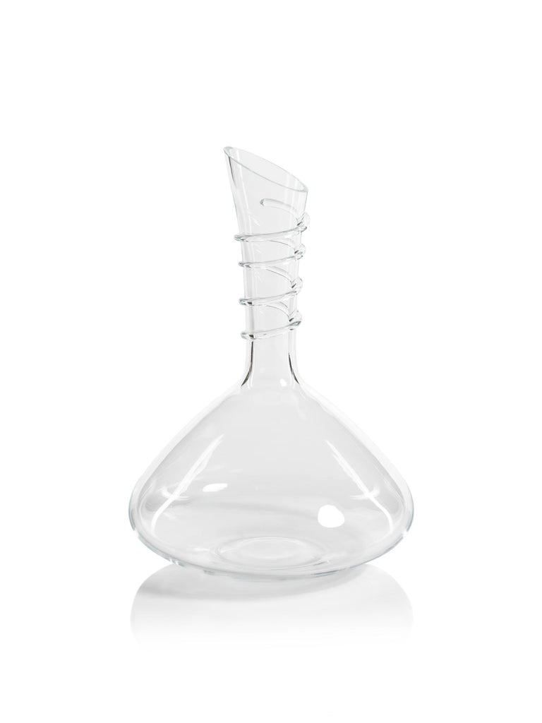 Zodax Bacalan Hand Made Glass Wine Decanter