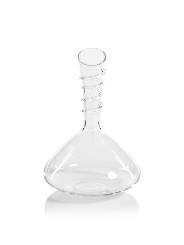 Zodax Bacalan Hand Made Glass Wine Decanter