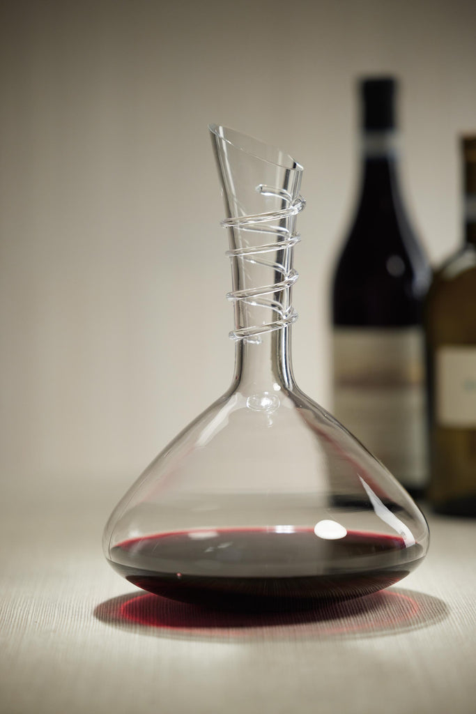 Zodax Bacalan Hand Made Glass Wine Decanter