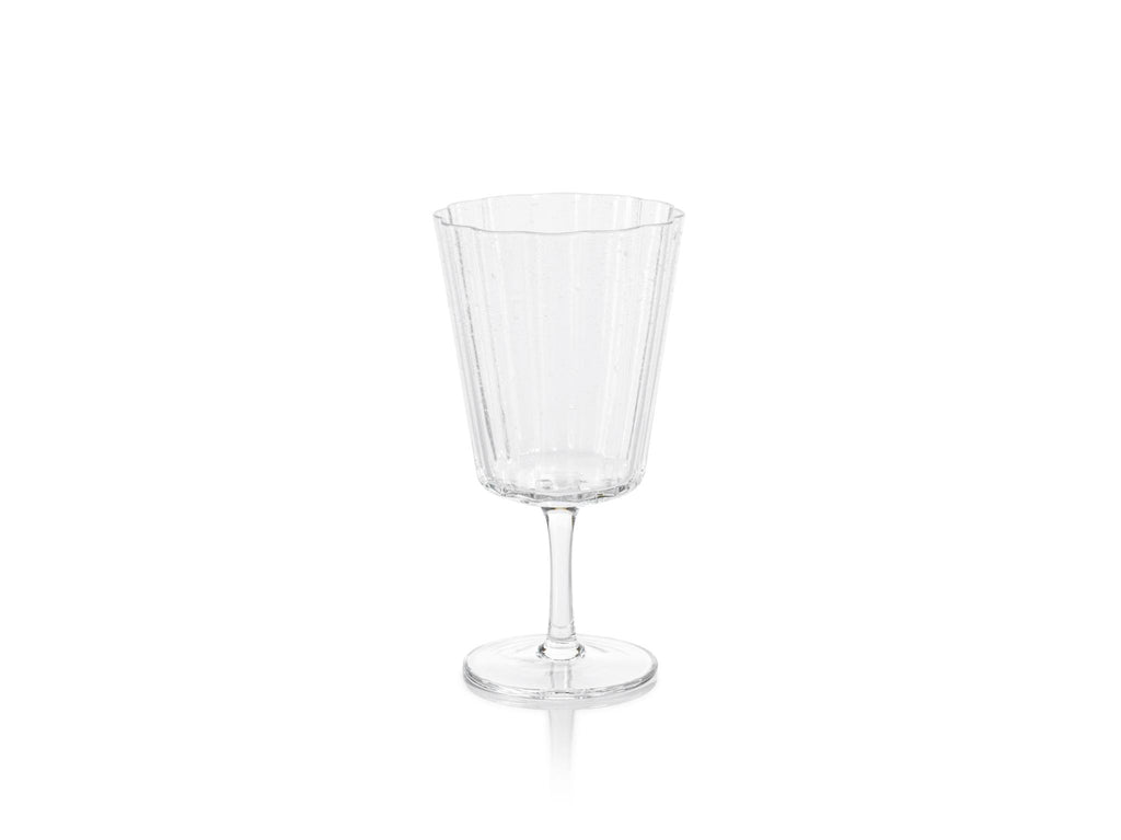 Zodax Barletta Bubble Wine Glasses, Set of 4