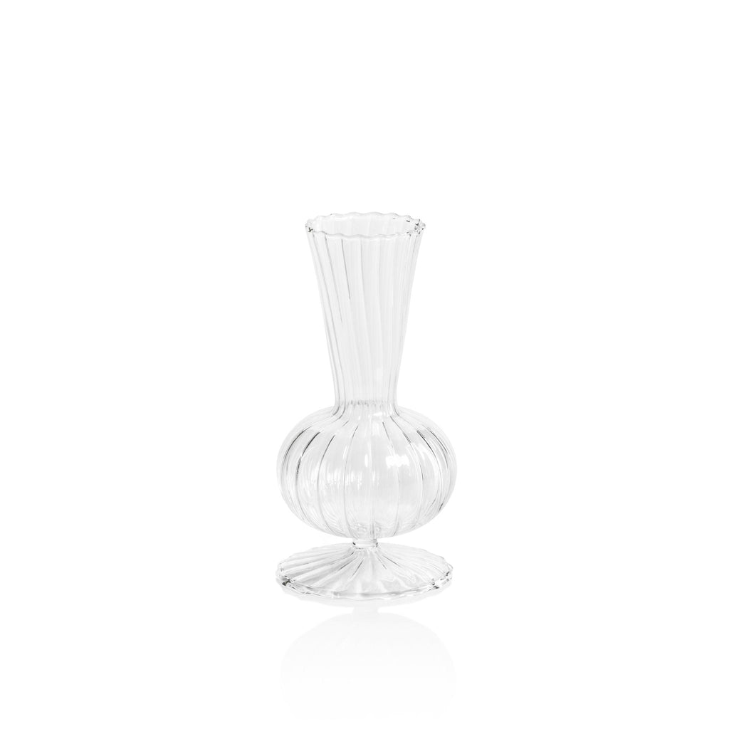 Zodax Marjorie Optic Glass Vases, Set of 2