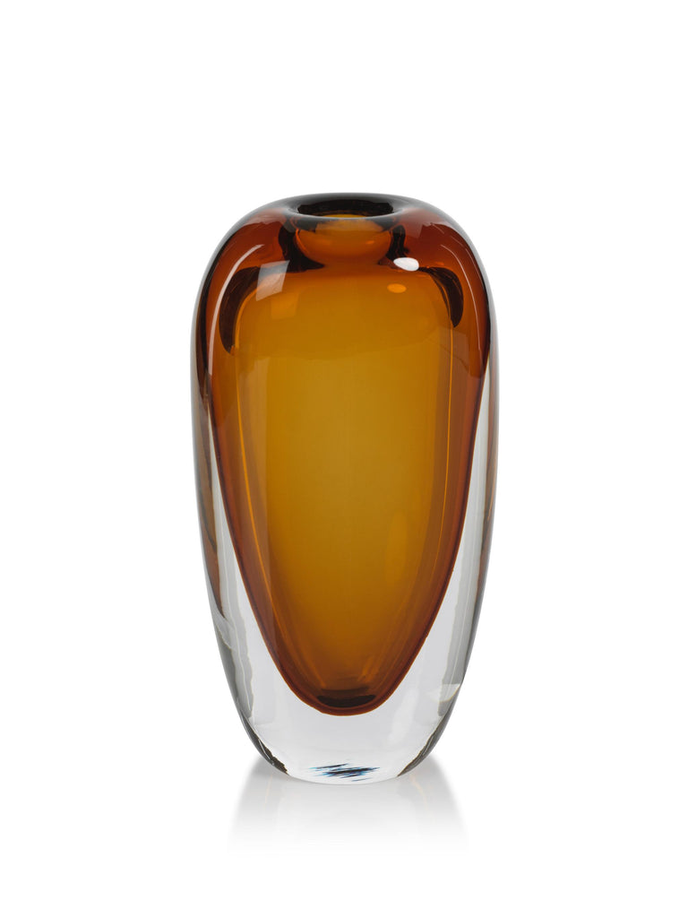 Zodax 10.75" Aveiro Blown Glass Vase