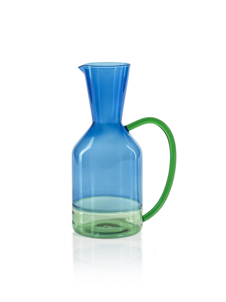 Zodax Renell Two-Toned Glass Pitcher