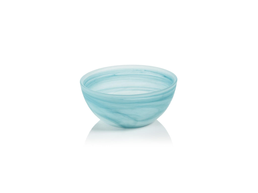 Zodax 6" Barren Alabaster Glass Bowls, Set of 4