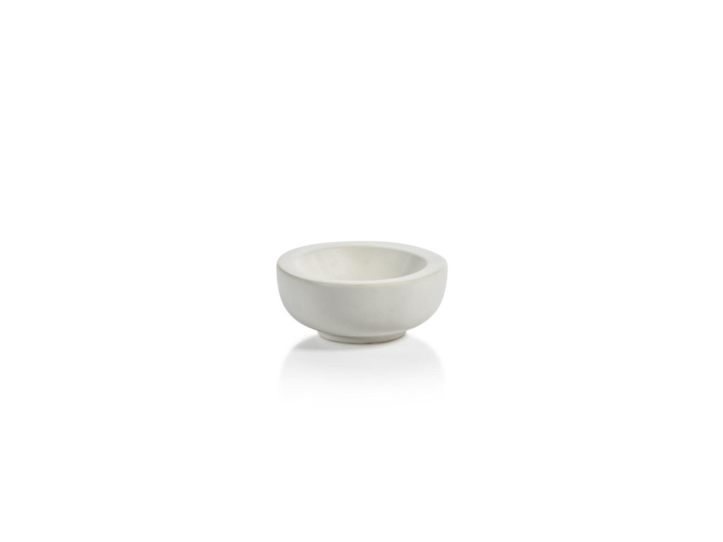 Zodax Modica 4.5" Soft Organic Shape Ceramic Bowls, Set of 4