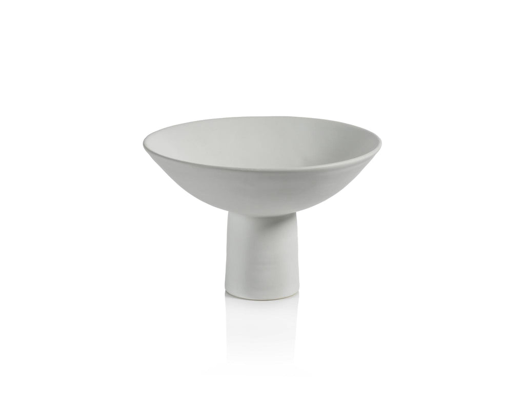 Zodax Small Nurana Funnel Ceramic Bowl