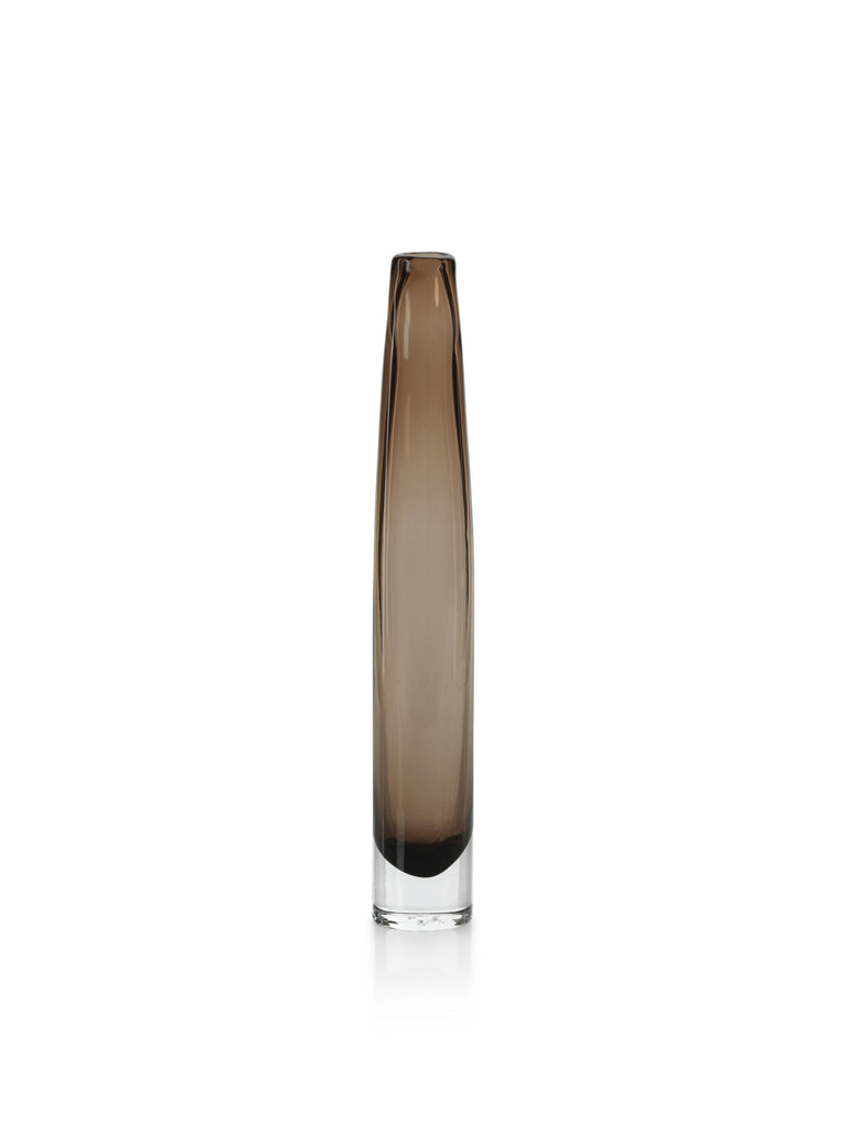 Zodax Medium Torcy Slim Taupe Vase