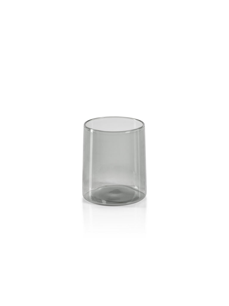 Zodax Smoke Lorient Tumbler Glasses,  Set of 6