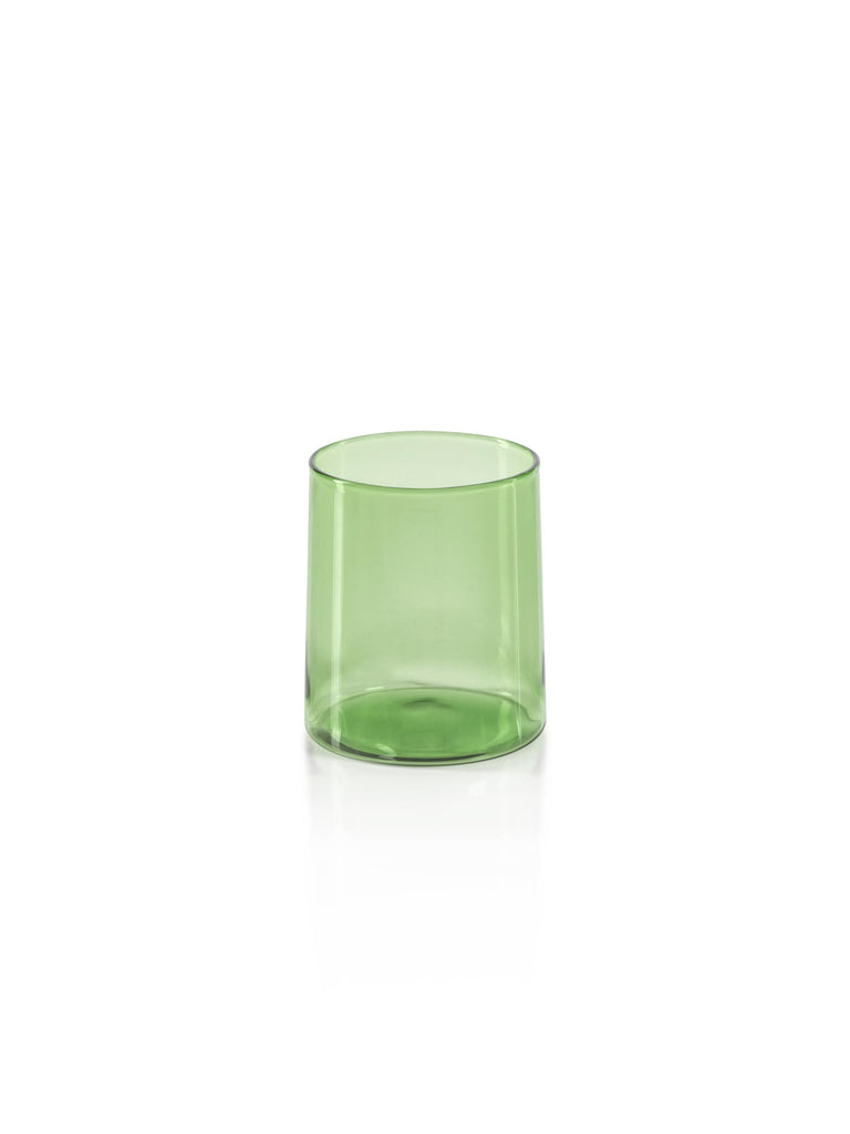 Zodax Fern Green Lorient Tumbler Glasses,  Set of 6