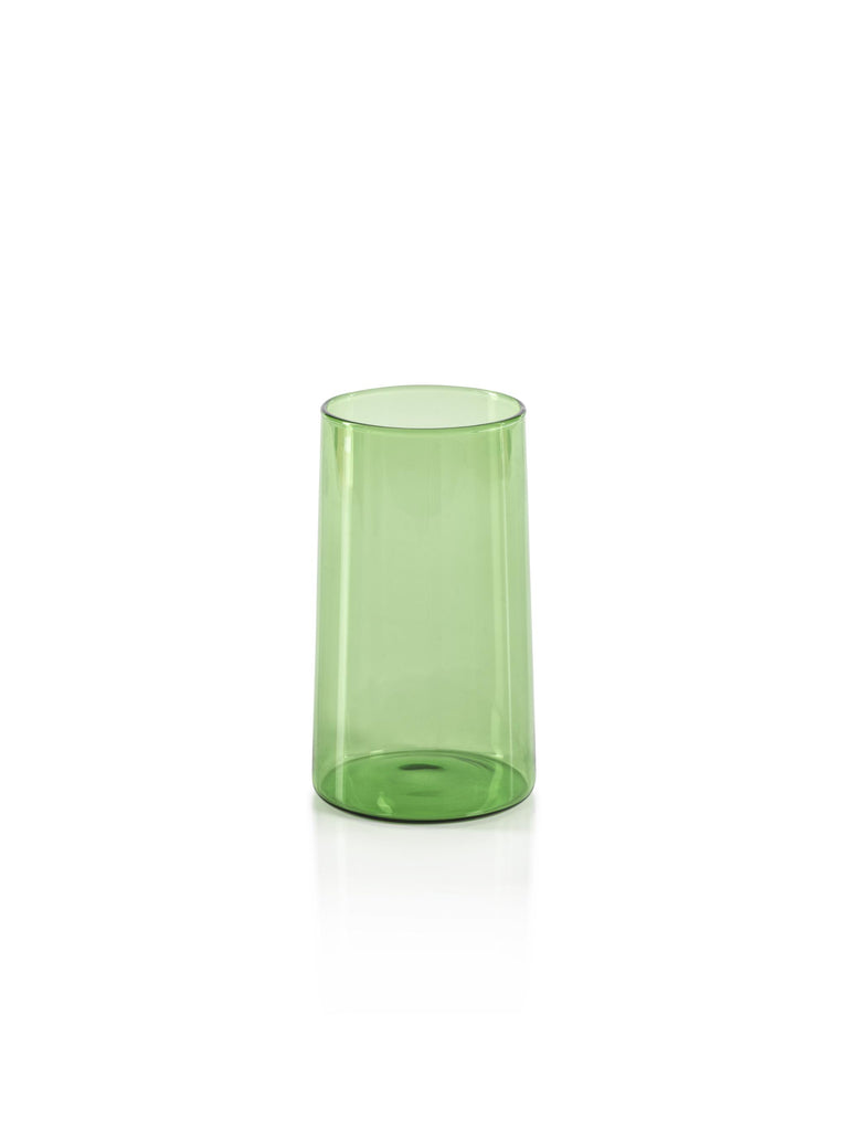 Zodax Fern Green Lorient Highball Glasses, Set of 6