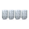 Zodax Gray Abbeville Glass Tumblers, Set Of 4