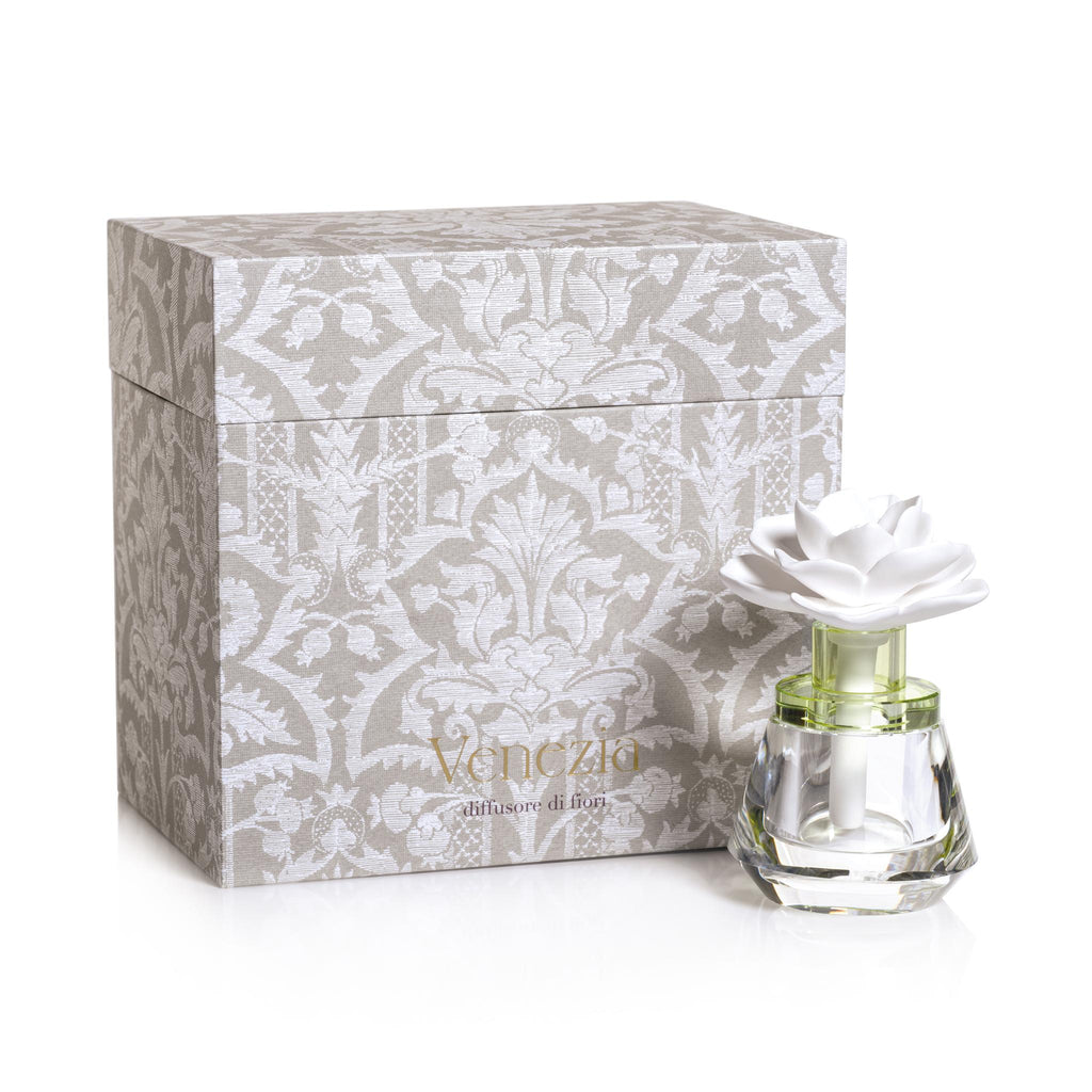 Zodax Isabella- Aquatic Notes, Driftwood and Cedar Venezia Porcelain Diffuser