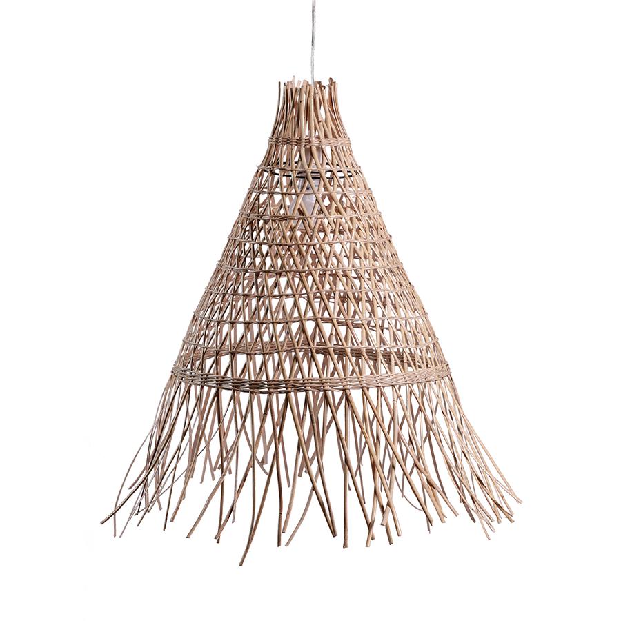 Zodax L - 28.5" Perissa Rattan Pendant Lamp