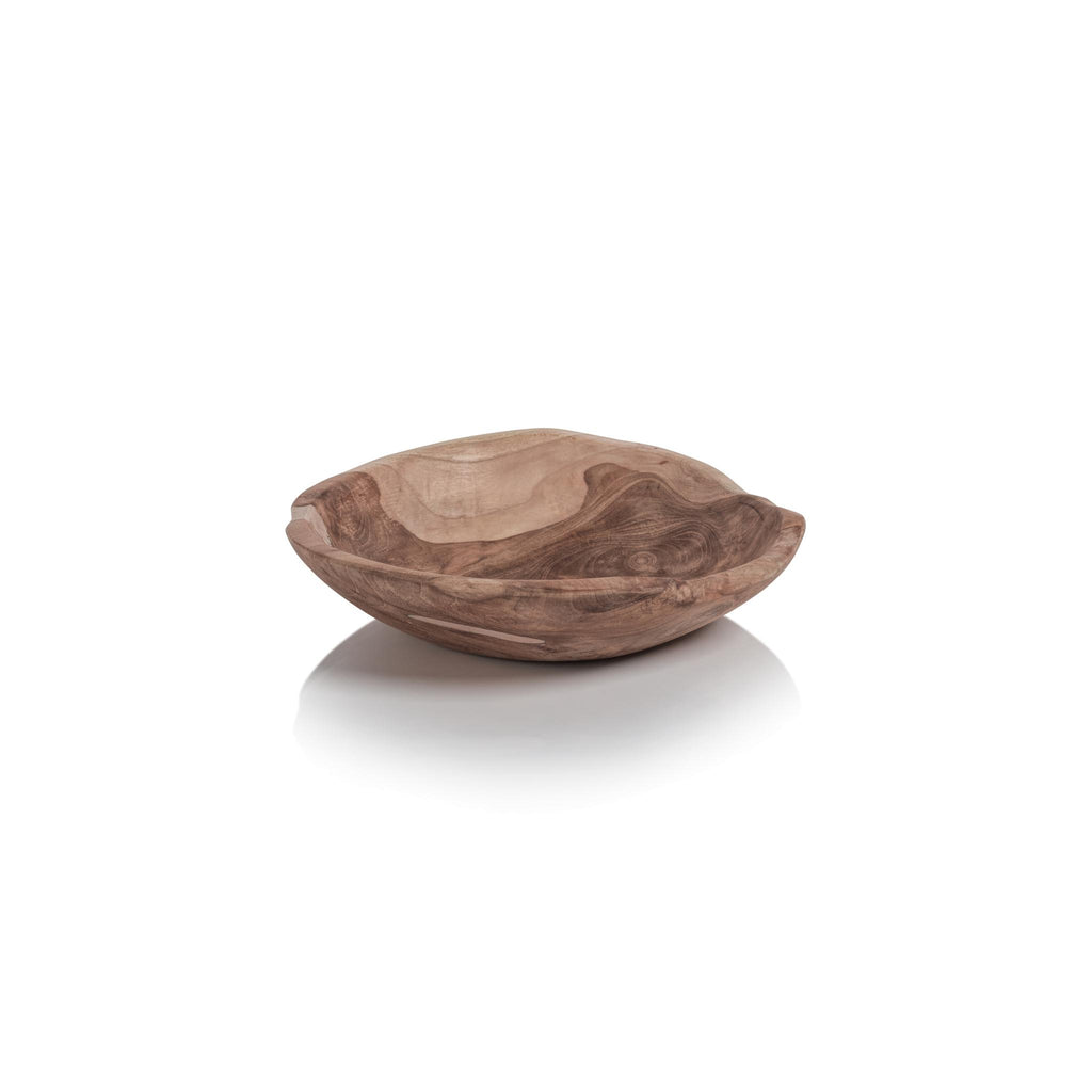 Zodax Medium Potenza Natural Teakwood Bowl