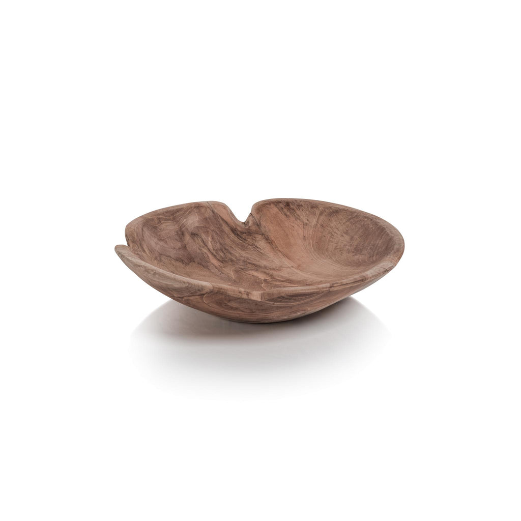 Zodax Large Potenza Natural Teakwood Bowl