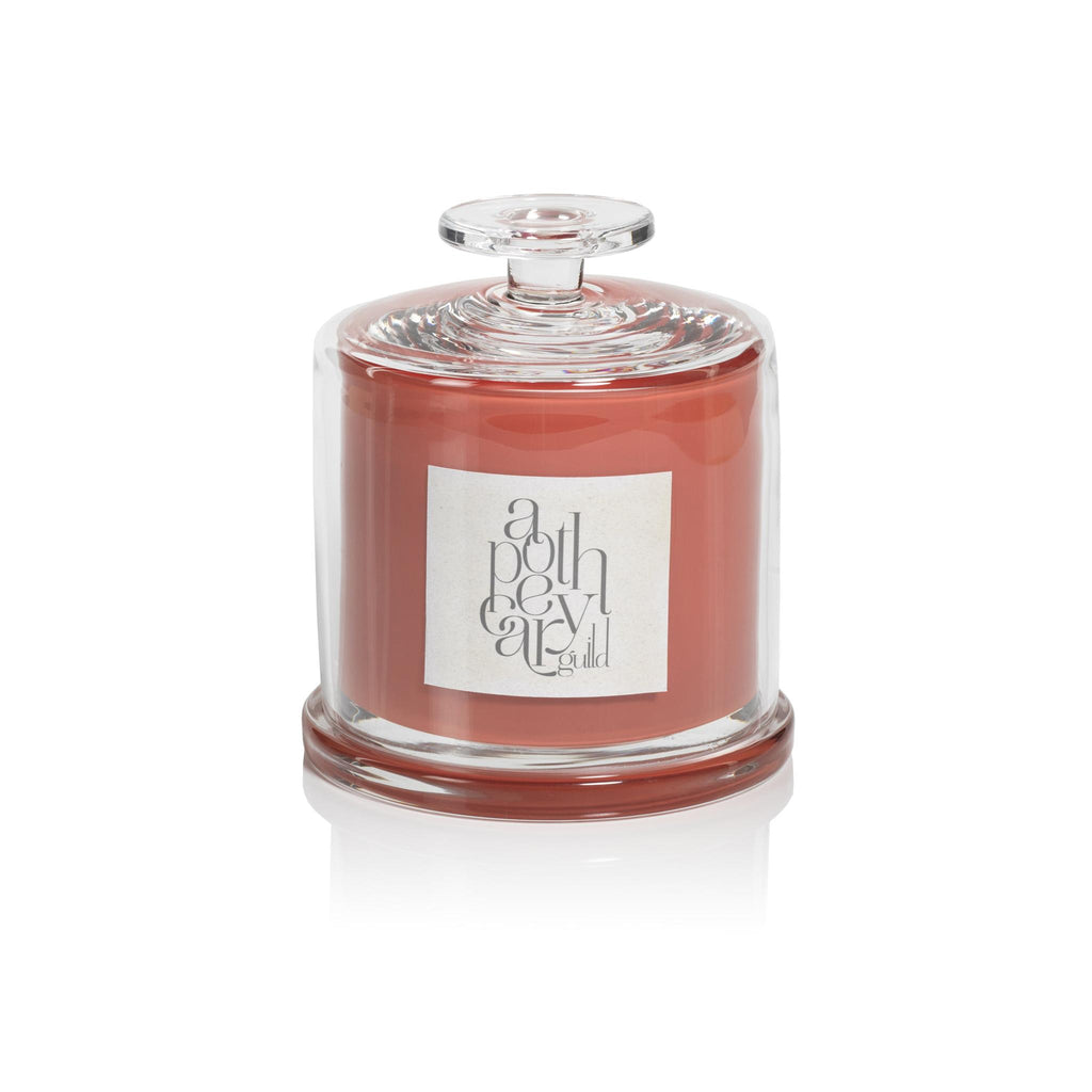 Zodax AG Candle Jar with Cloche, Fig Vetiver