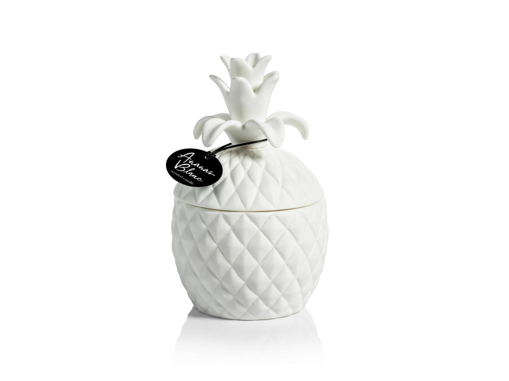 Zodax Large Frisian Ceramic  Pineapple Jar Candle