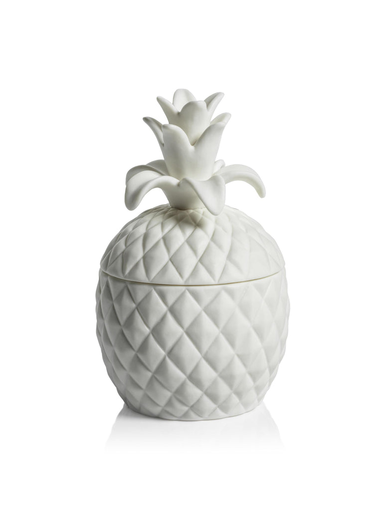 Zodax Large Frisian Ceramic  Pineapple Jar Candle