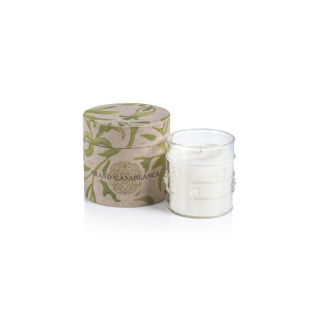 Zodax 6.5 oz Wild Tuberose Grand Casablanca Scented Candle