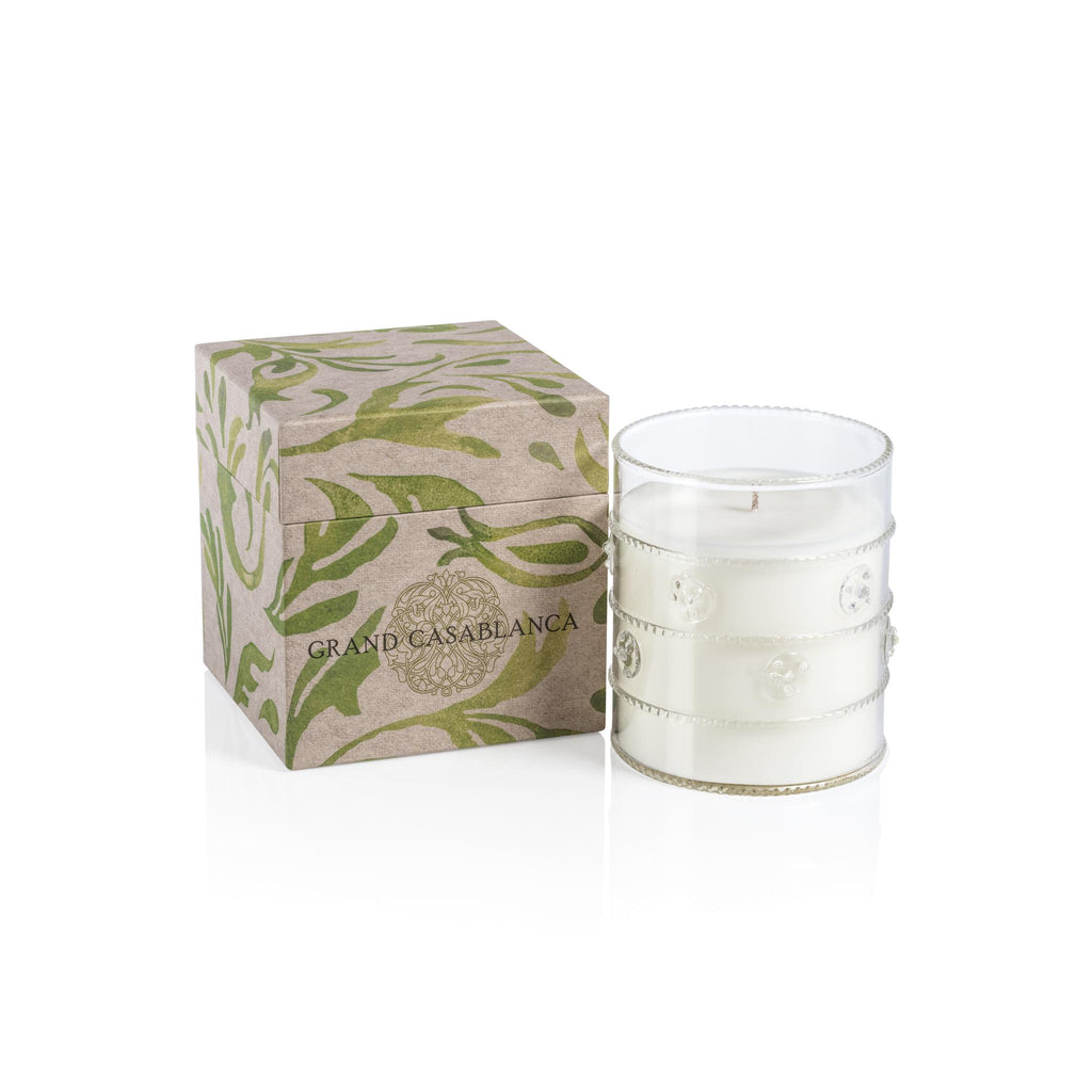 Zodax 12 oz Wild Tuberose Grand Casablanca Scented Candle