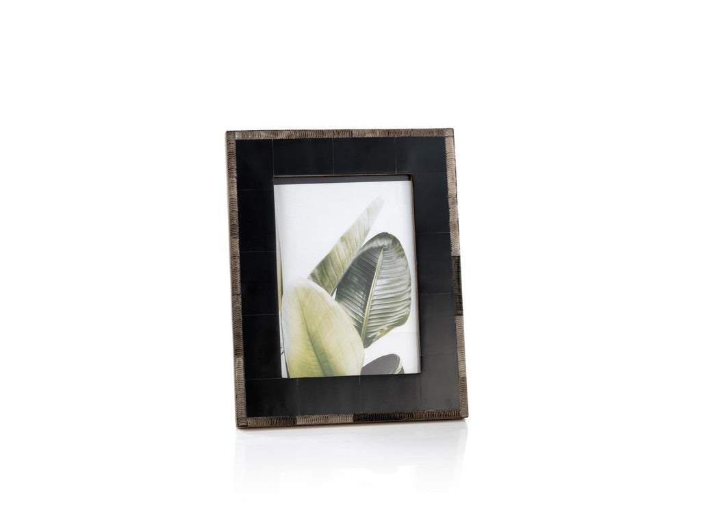 Zodax 5" x 7" Palm Desert Chiseled Horn Photo Frame