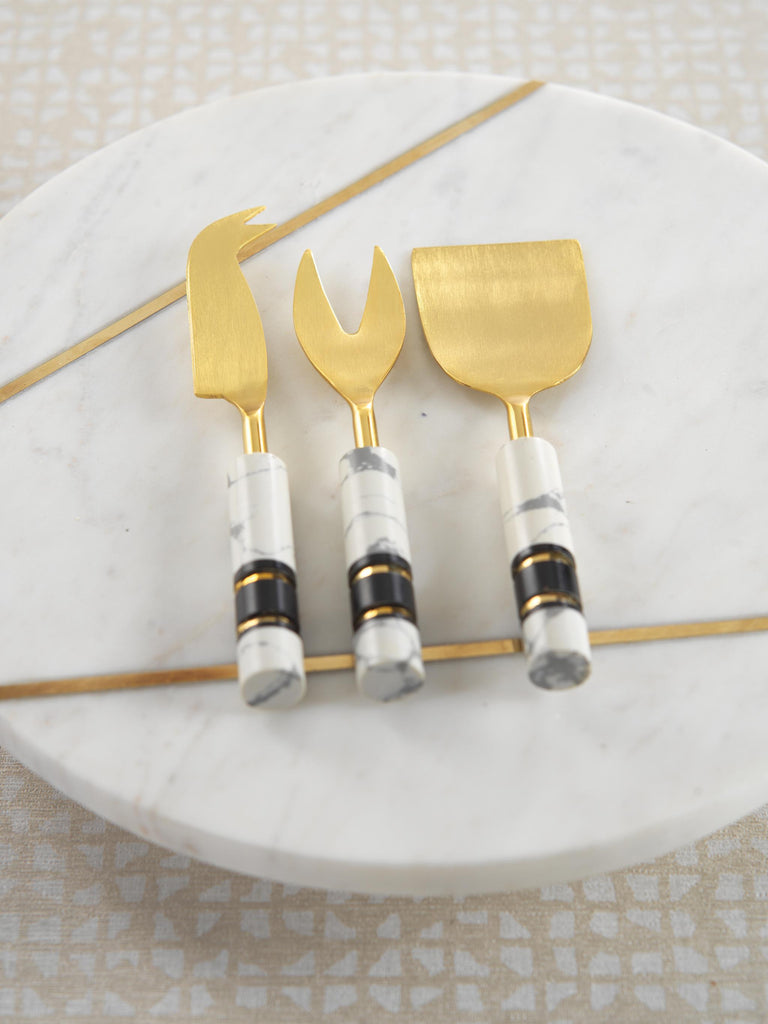 Zodax Pakiza 3-Piece Cheese Tool Set