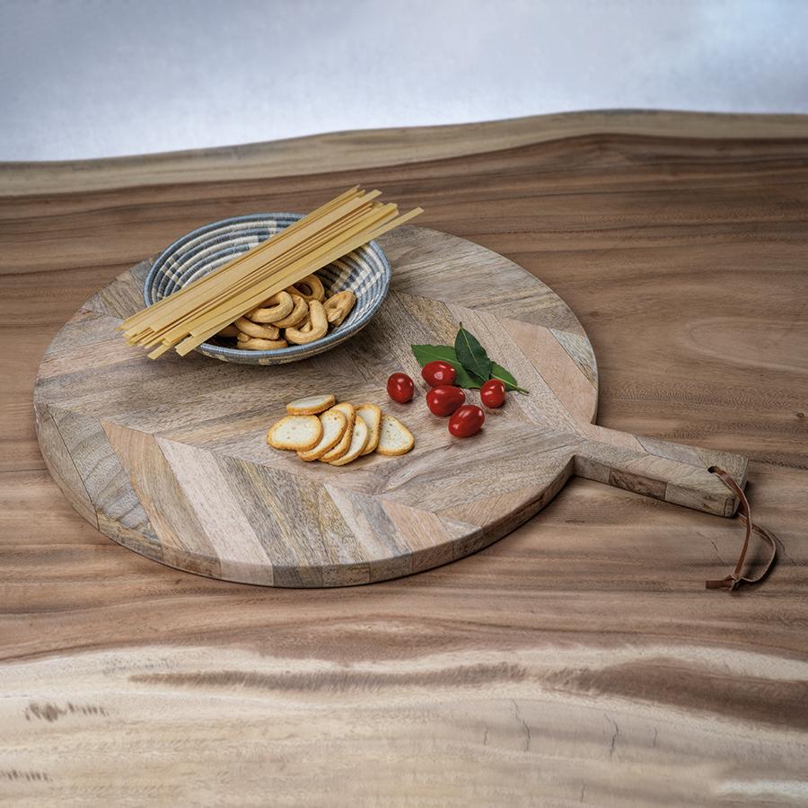 Zodax Mango Wood Charcuterie / Pizza Board