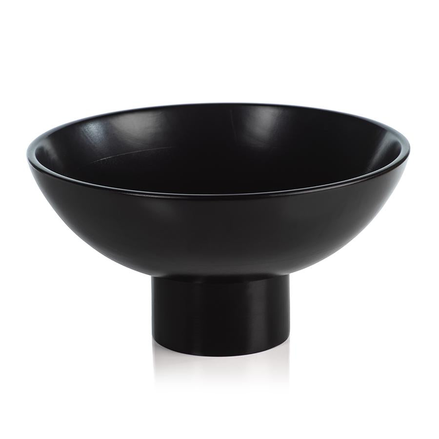 Zodax Black Kumasi Mango Wood Serving Bowl