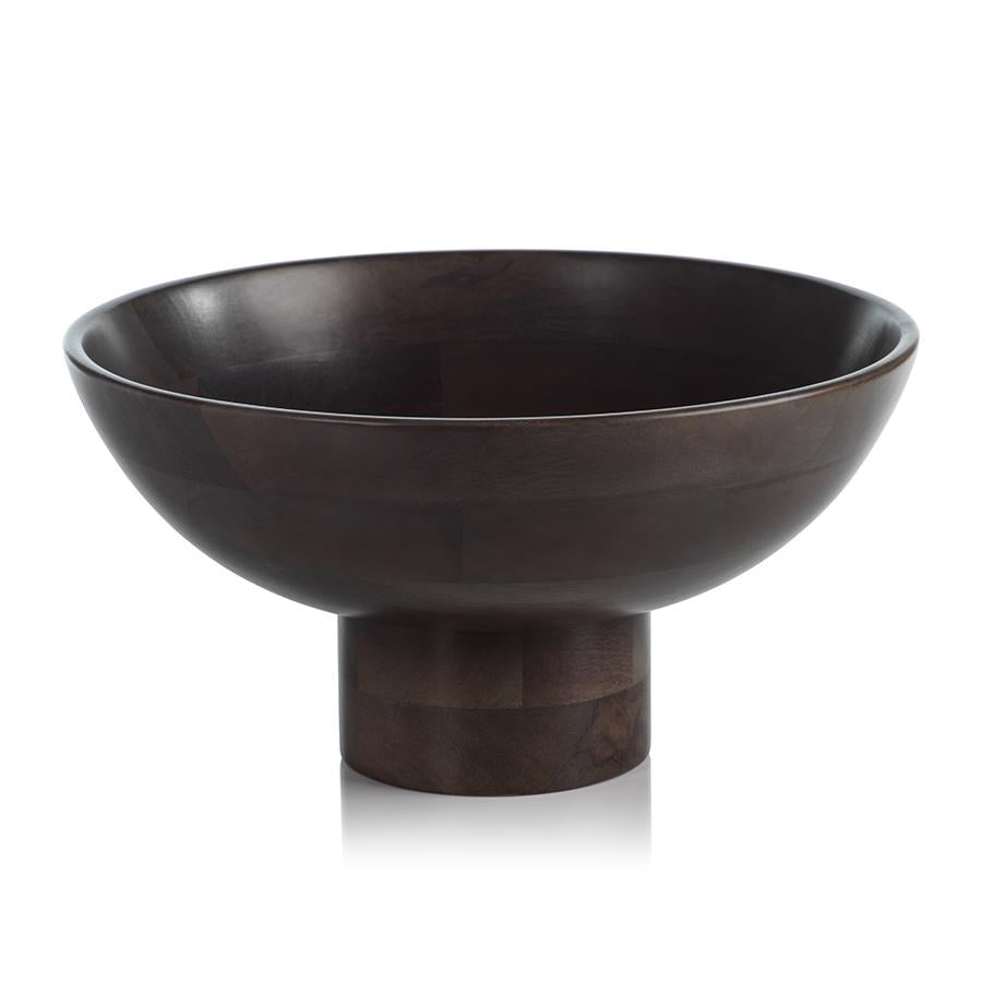 Zodax Ebony Kumasi Mango Wood Serving Bowl