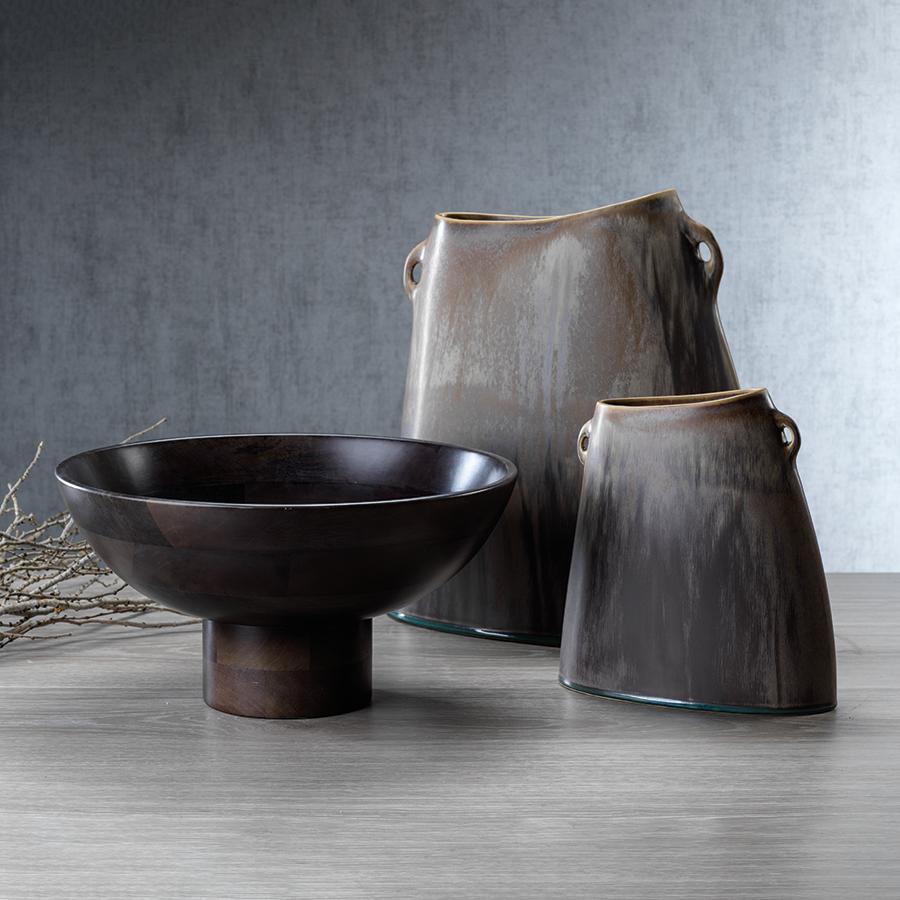 Zodax Ebony Kumasi Mango Wood Serving Bowl