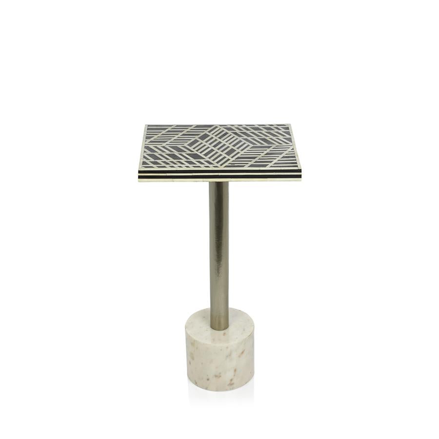 Zodax Sakan Rectangular Cocktail Table with Marble Base