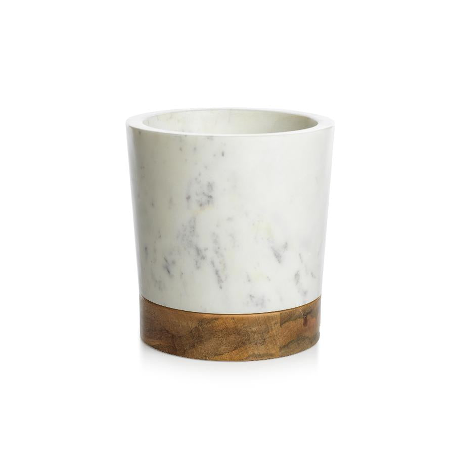 Zodax Tiziano Wood & Marble Ice Bucket/Wine Cooler