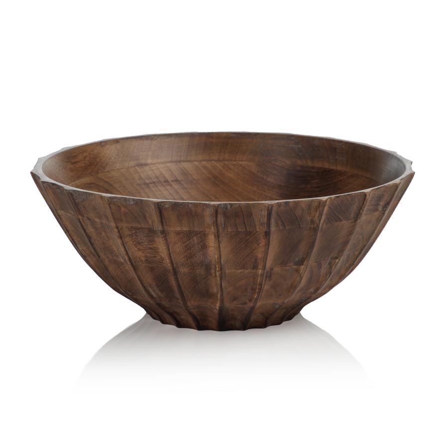 Zodax Legacy 18" Diameter Mango Wood Bowl