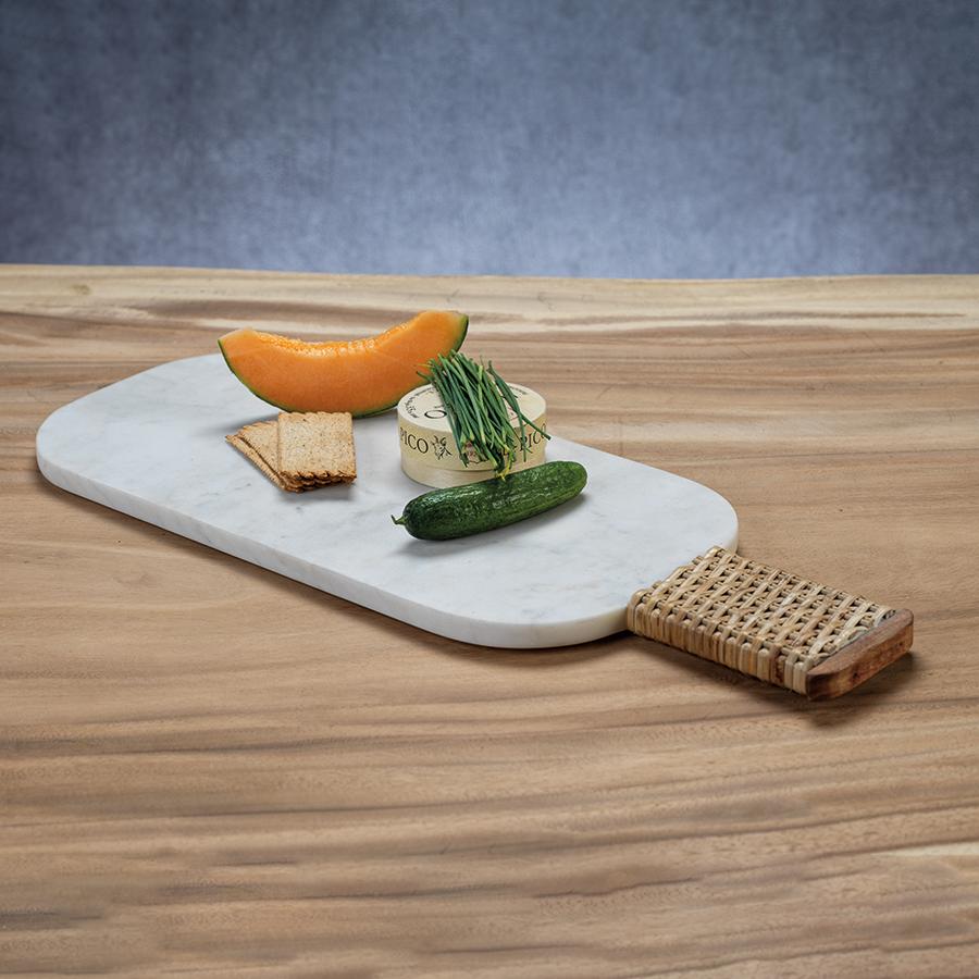 Zodax Marble Cheese & Charcuterie Board with Handle