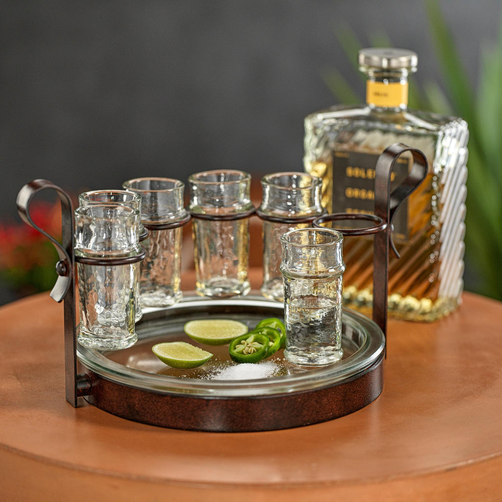 Zodax Plaisir 6-Shot Tequila Serving Set