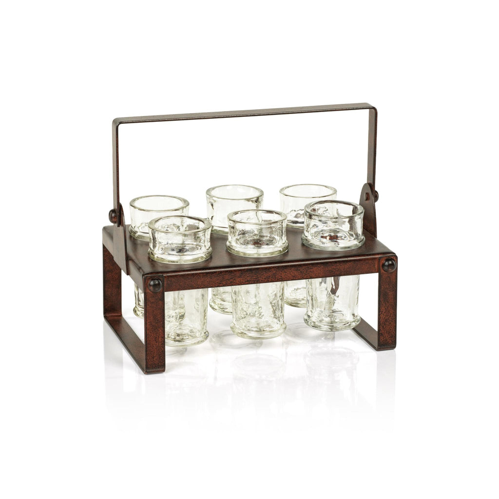 Zodax Crissier 6-Shot Tequila Serving Set