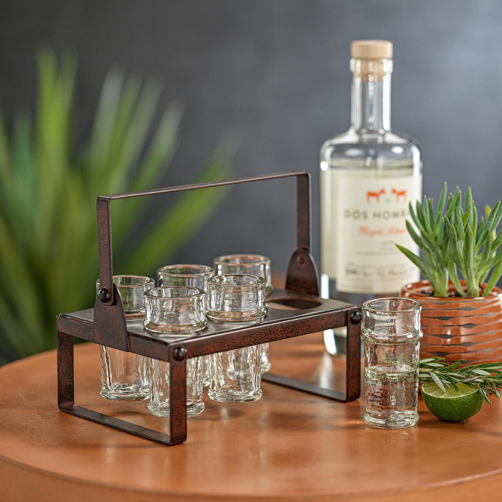 Zodax Crissier 6-Shot Tequila Serving Set