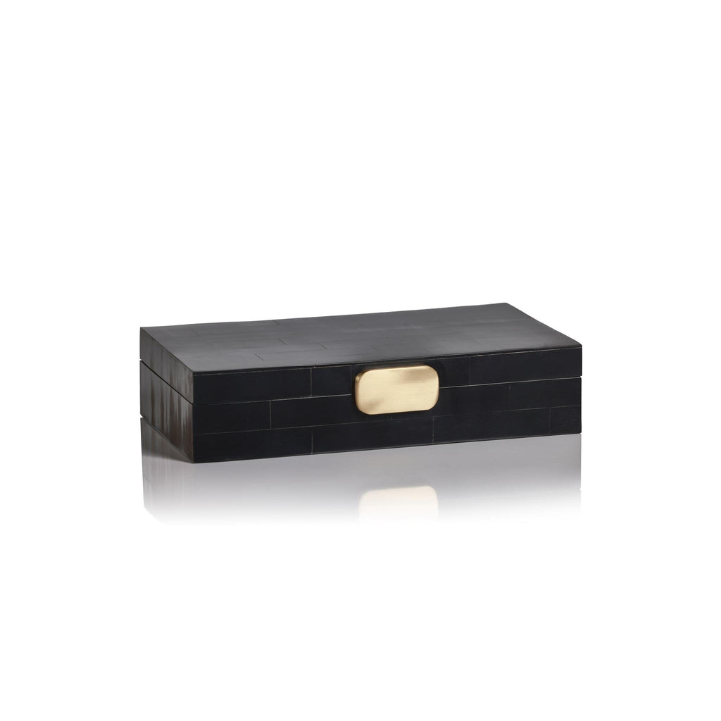 Zodax Marlowe Decorative Box w/ Brass Knob