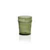 Zodax Green Garan Hammered Double Old Fashioned Glasses, Set Of 6