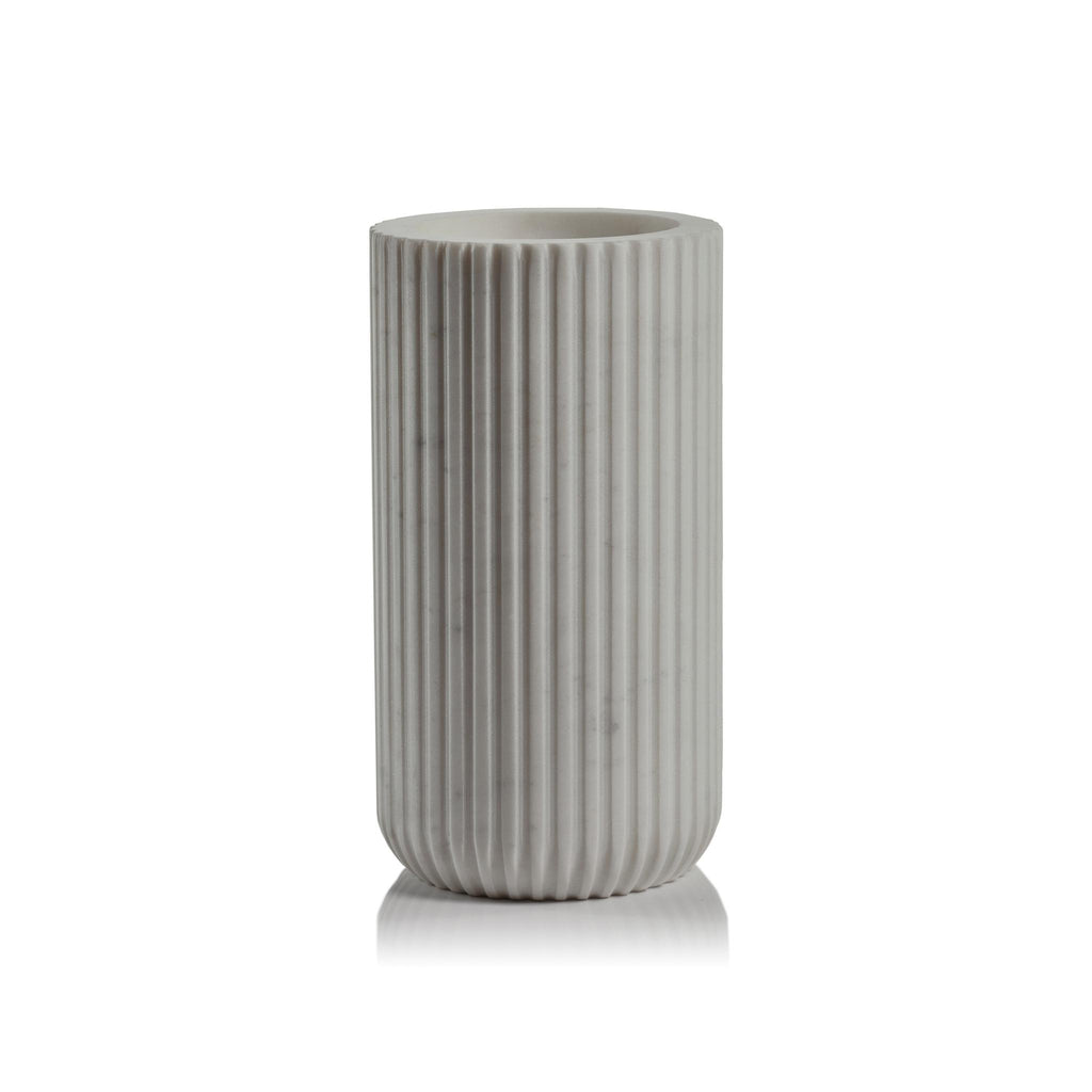 Zodax Benton 10 -Inch Tall Marble Vase