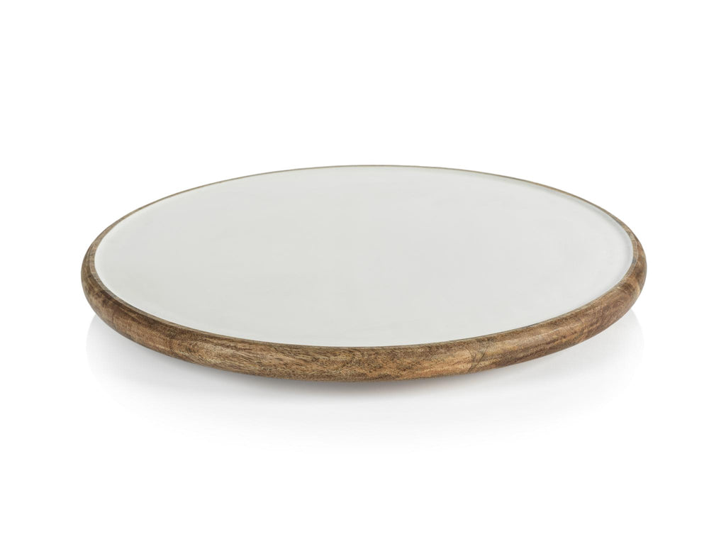 Zodax Petrolina Mango Wood Lazy Susan