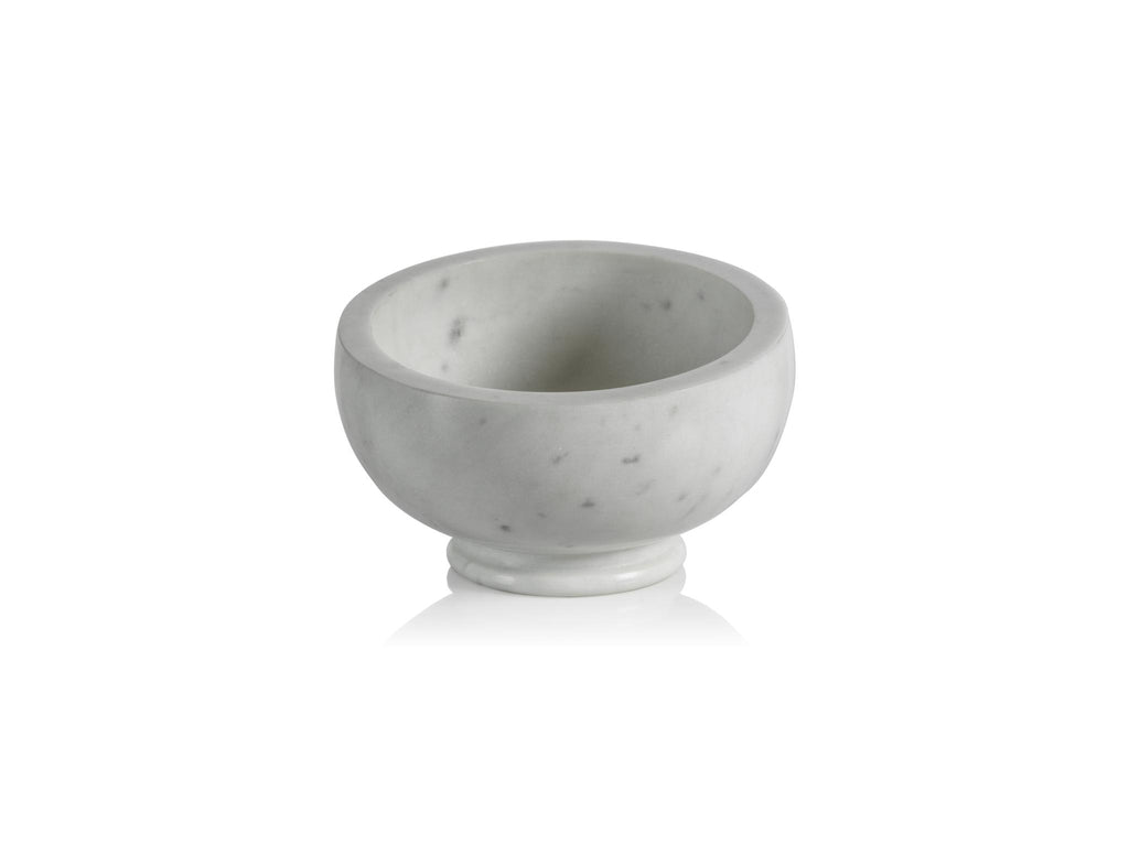 Zodax Fulham Tilted Marble Condiment Bowl