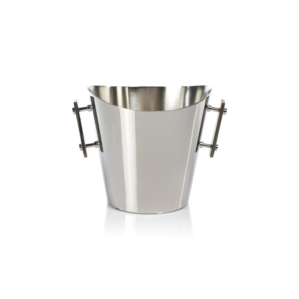 Zodax Small Bayeux Wine Cooler / Ice Bucket  with Horn Handles