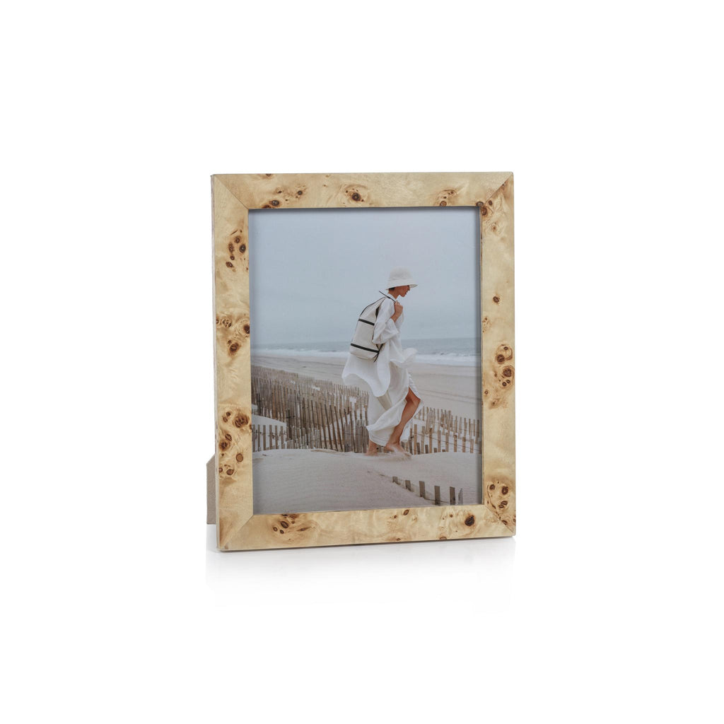 Zodax 8" x 10" Bogor Burlwood Veneer Photo Frame