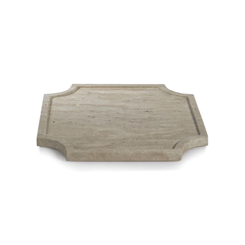 Zodax Large Zahava Travertine Stone Tray