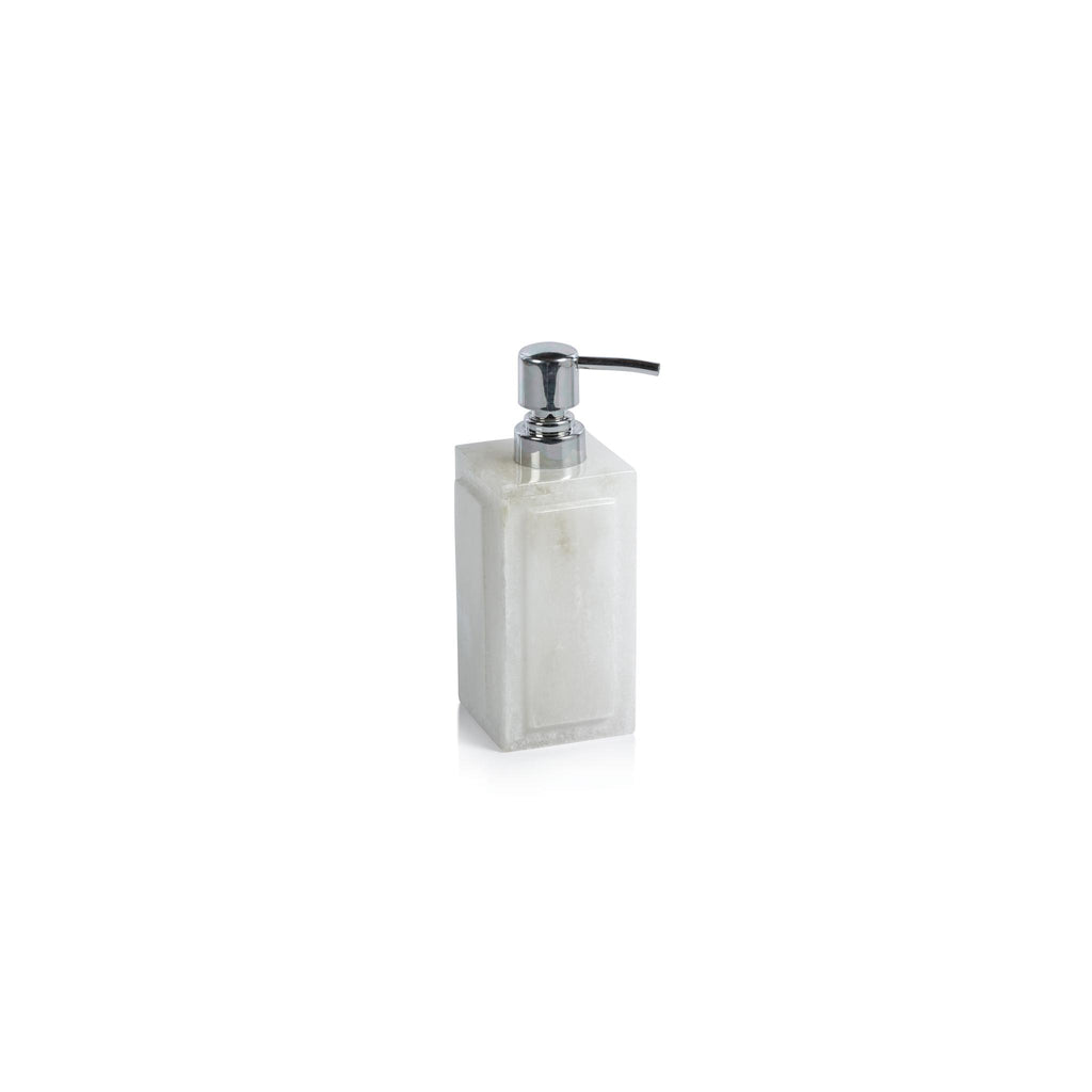 Zodax Cremona Alabaster Lotion / Liquid Soap Dispenser