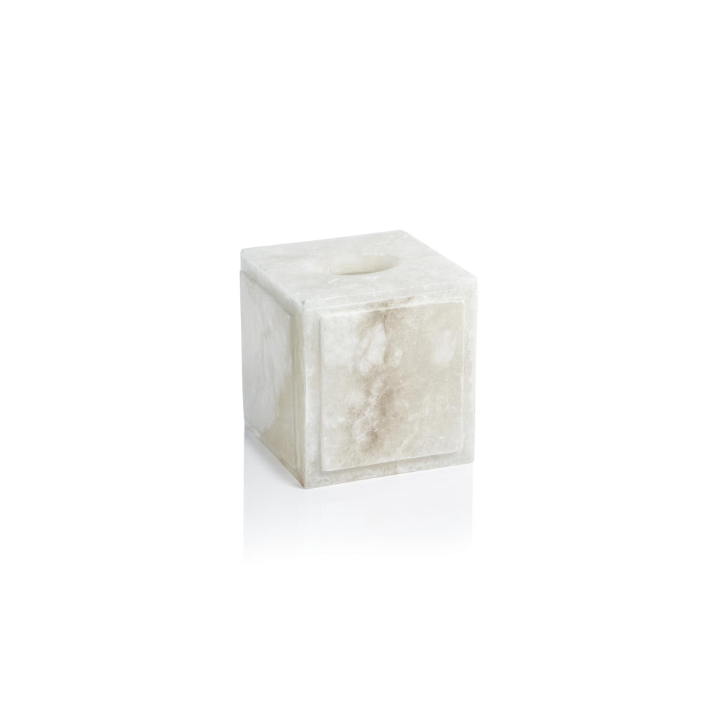 Zodax Cremona Alabaster Tissue Box Cover